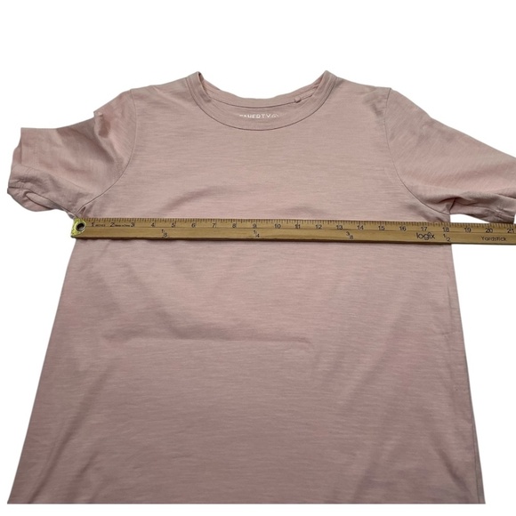 Faherty Sunwashed Crew‎ Tee Peach Whip - Picture 9 of 11